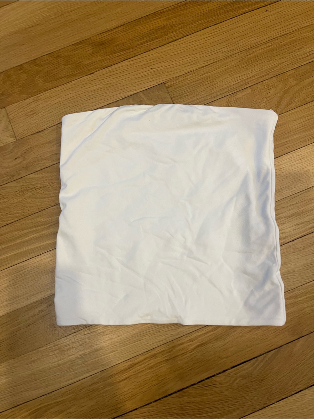 Babaton Contour White Strapless Tube Top